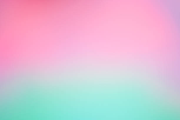 istock Abstract blur light gradient  purple and green soft pastel color wallpaper background. 652821954