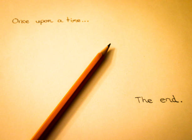 istock Pencil and paper story writing 652825204