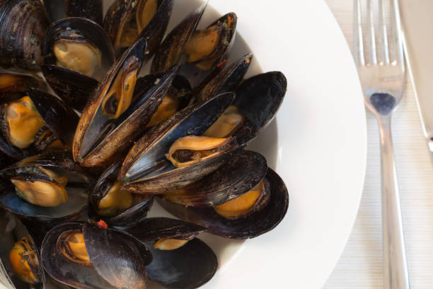 istock Italian cuisine. Mussels 652832560