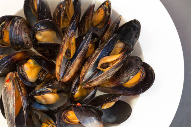 istock Italian cuisine. Mussels 652832572