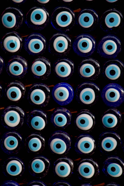istock Set of evil eye bead as Amulet souvenir 652846640