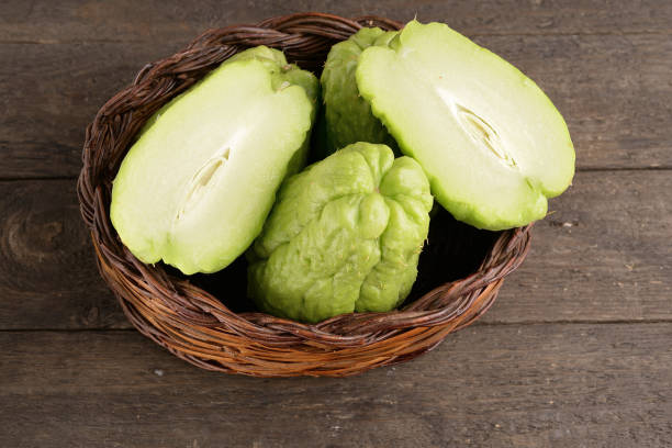 istock zucchini centennial or thorny biological (chayote) 652857382