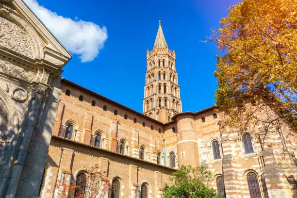 Photo of Basilica of Saint Sernin in Toulouse France