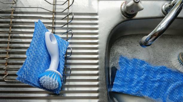 istock Domestic chores in the kitchen. 652869348