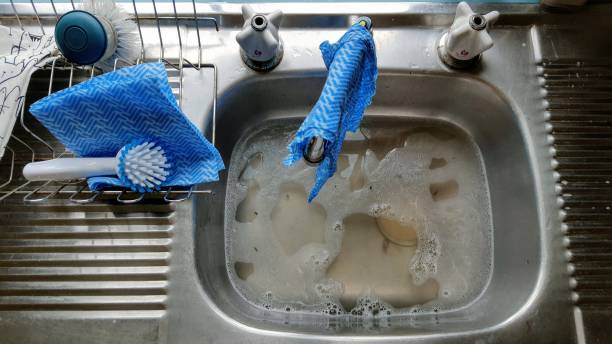 istock Domestic chores in the kitchen. 652869376