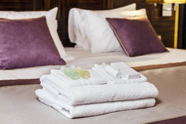 istock prepared for customer bedding and toiletries 652899788