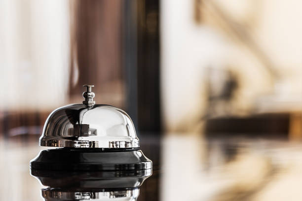 istock service bell in a hotel or other premises 652899810