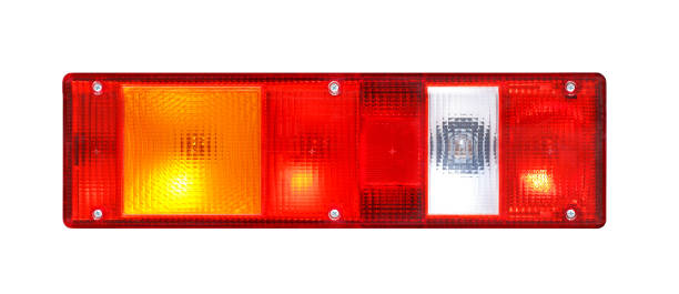 istock Rear light of a truck 652912060