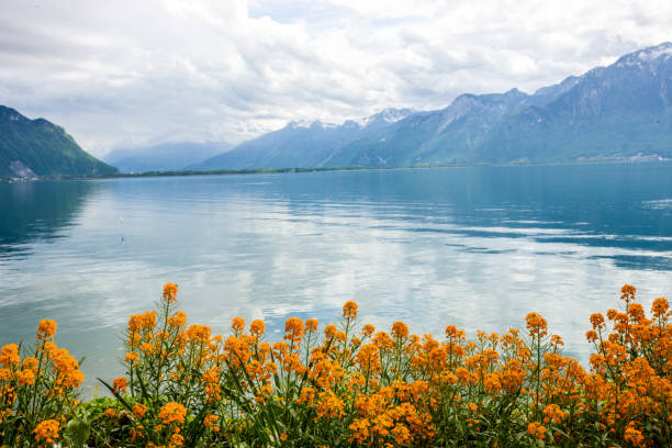 Springtime in Montreux, Switzerland