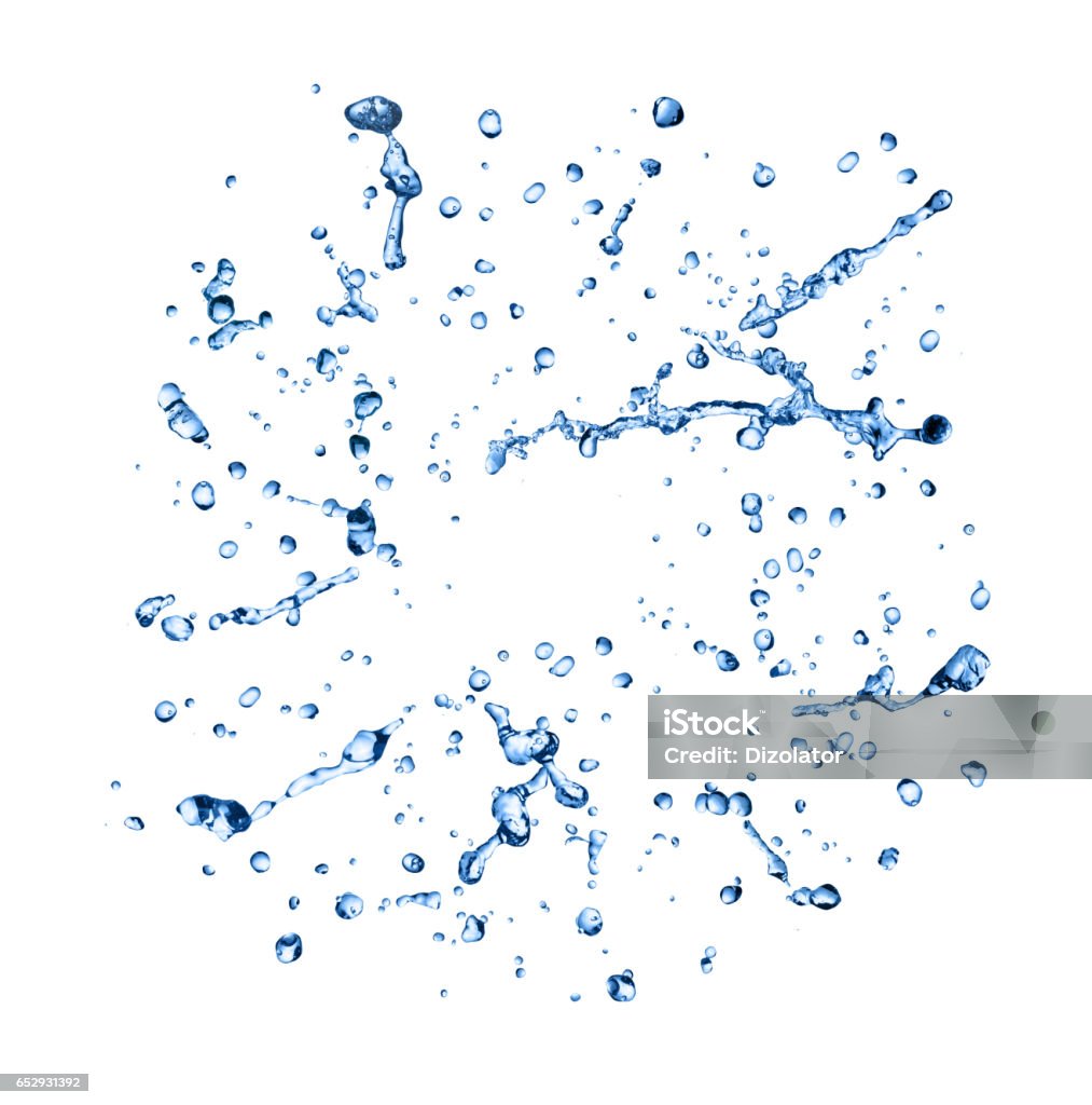 Water drops collection isolated Water drops collection isolated on a white Water Stock Photo