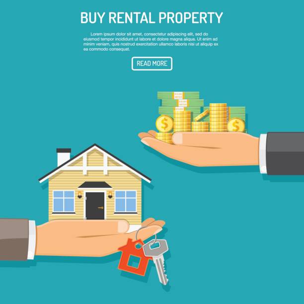 купить аренду недвижимости - real estate house key backgrounds stock illustrations