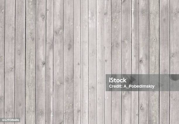 Whitewash Rustic Wooden Planks Textured Background Stock Photo - Download Image Now