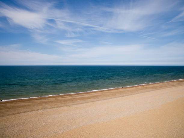 istock Norfolk coastline beach on a hot day in the summertime 652946832