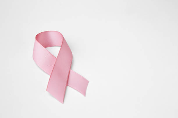 istock Pink breast cancer ribbon 652961678