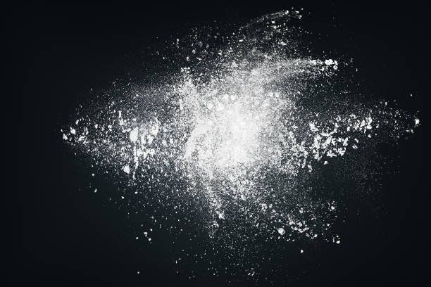 istock Set of dust powder clouds 652966362