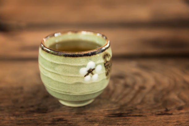 istock Cup of tea on wooden table 652966966