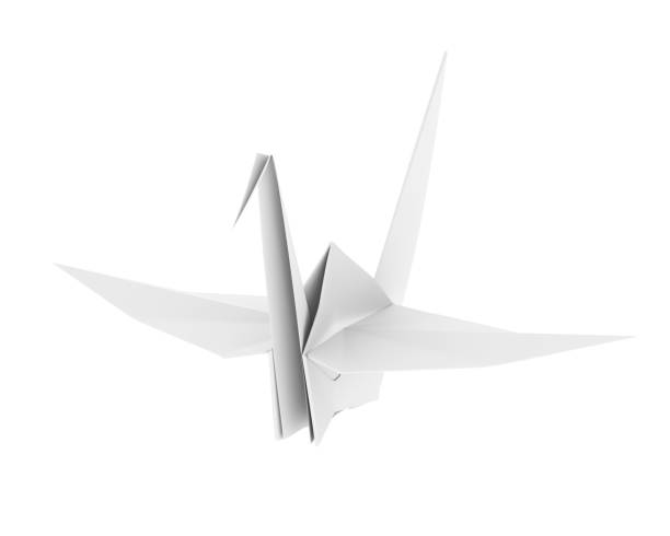 istock Origami Paper Crane 652973550