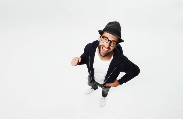 istock Excited hipster dude 652995058