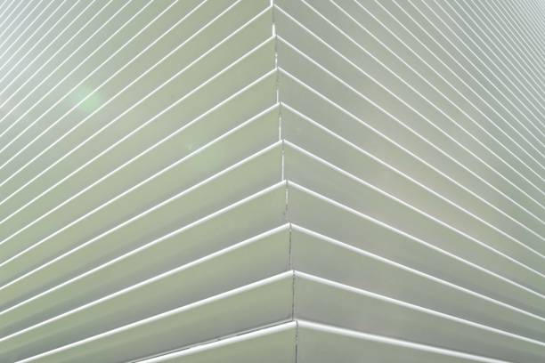 istock Detail of metal facade 653000978