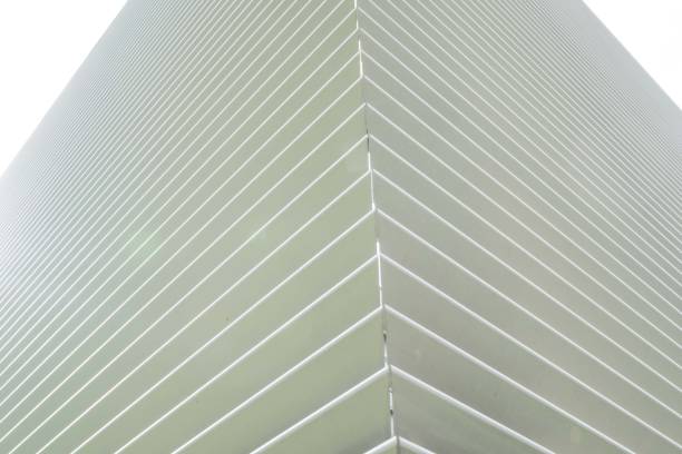 Detail of metal facade