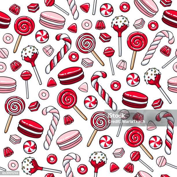 Colorful Lollipops Icons Set Vector Illustration Stock Illustration - Download Image Now - Peppermint Candy, Cake, Illustration