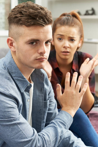 istock Teenage Couple Having Relationship Difficulties 653004126