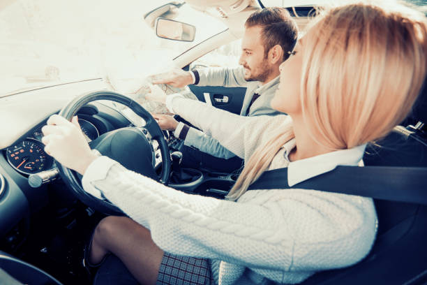 istock Couple enjoying car 653008252