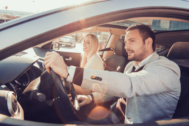 istock Couple enjoying car 653008282