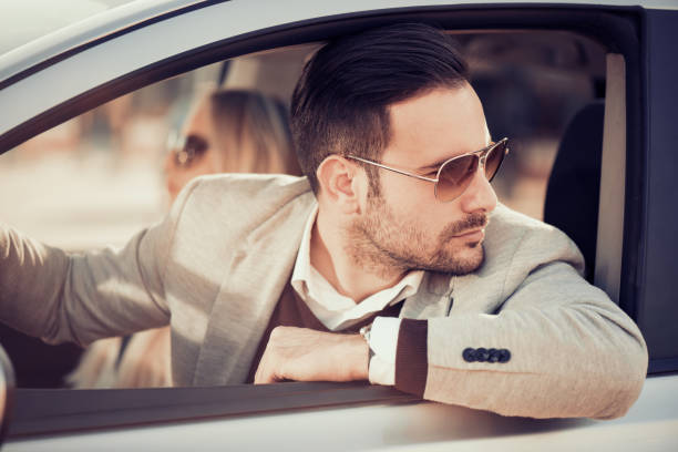 istock Couple enjoying car 653008444