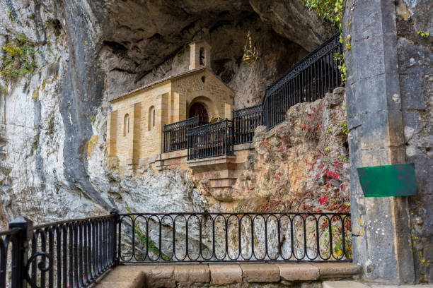 istock Hermitage of Covadonga. 653008682