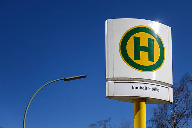 istock Low Angle View Of Sign Board Against Clear Sky 653014369