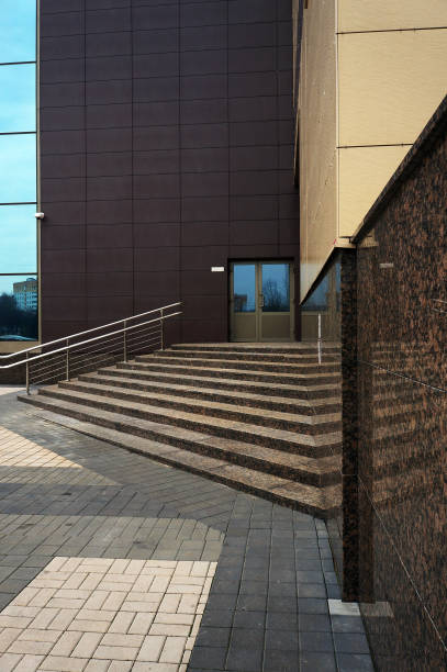 istock Entrance in modern building. 653022134