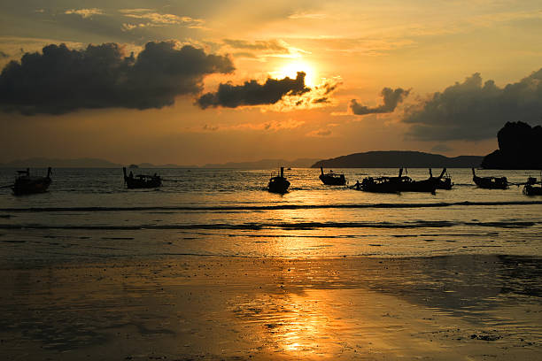 istock Scenic View Of Calm Sea At Sunset 653034765