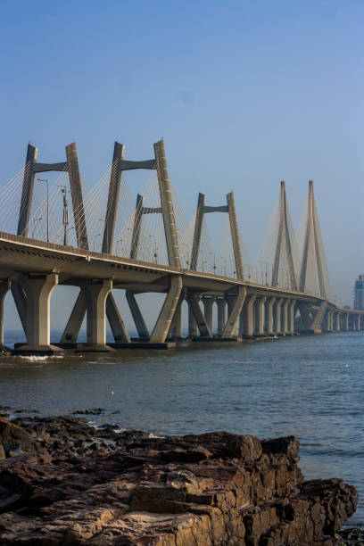 istock Bandra-Worli Sea Link, Mumbai, Maharashtra 653043874