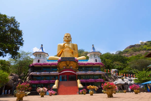 istock Cave temple in Dambulla, golden temple, Sri Lanka, horizontal 653047070