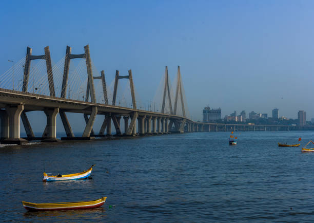 istock Bandra-Worli Sea Link, Mumbai, Maharashtra 653047550