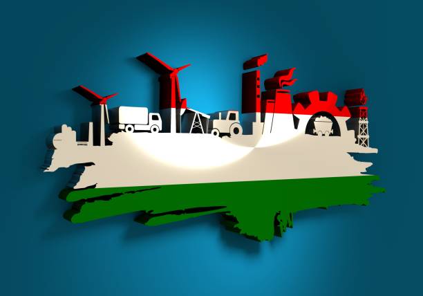 istock Energy and Power icons set. Brush stroke 653050552