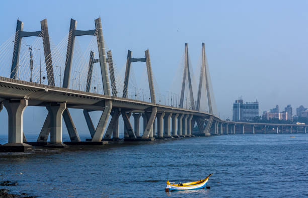 istock Bandra-Worli Sea Link, Mumbai, Maharashtra 653051412