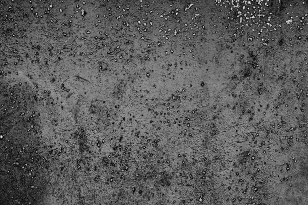 istock Metal texture with scratches and cracks 653055040