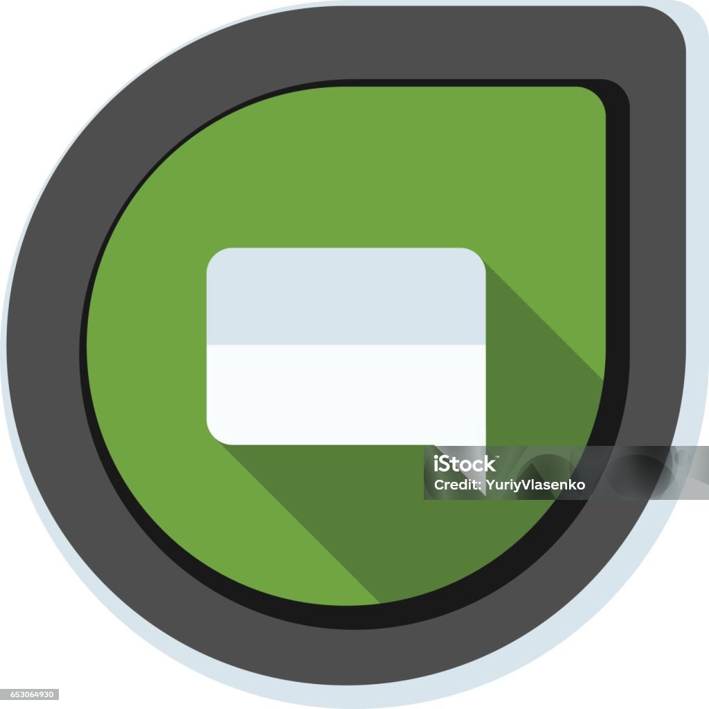 Messaging Button Chat Mesage Button Illustration Stock Illustration - Download Image Now ...