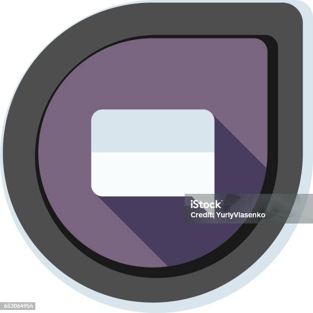 Messaging Button Chat Mesage Button Illustration Stock Illustration - Download Image Now ...