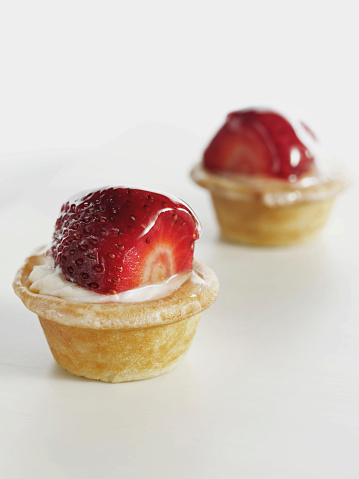 Small strawberry Tartlets