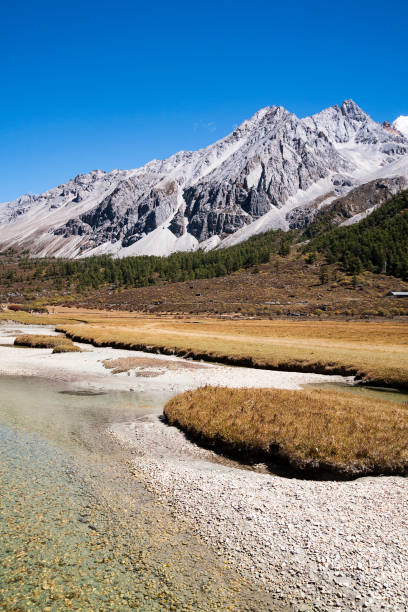 istock Snow mountain in sichuan province，china 653072014