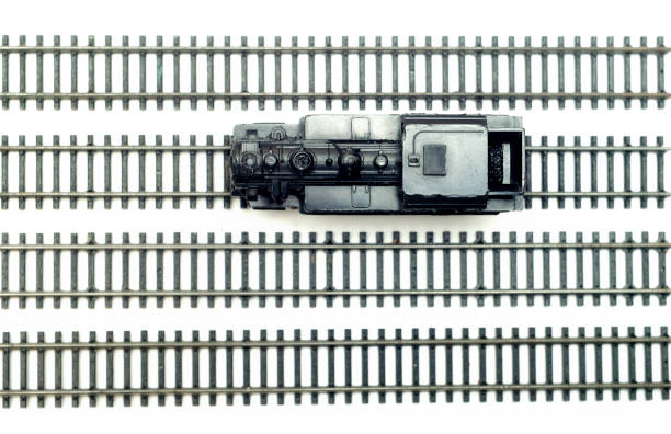 istock Model steam locomotive 653105050