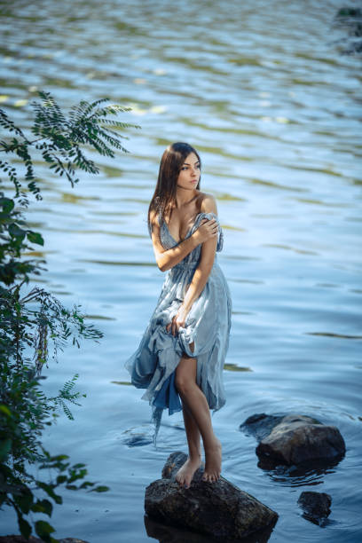 istock Lonely girl in the beach 653105378