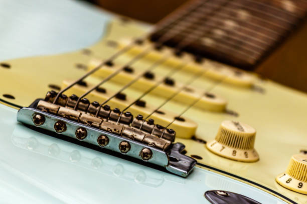 istock Vintage Guitar and Amplifier Close Up 653124148