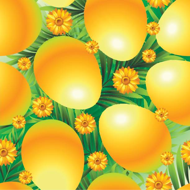 ilustraciones, imágenes clip art, dibujos animados e iconos de stock de patrón con huevos de pascua en el contexto de un patrón de flores de la hierba y la primavera - easter egg isolated remote frame