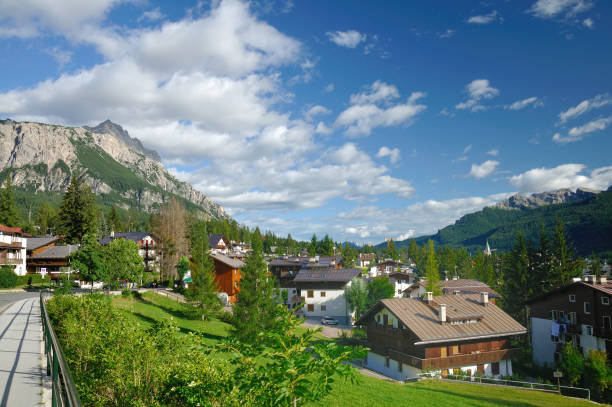 istock Dolomites, mount above Cortina D Ampezzo 653146630