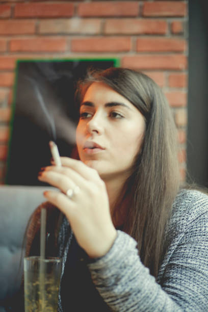 istock Young women sitting in cafe 653149532