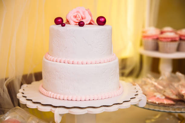 istock Candy bar. Table with sweets, candies, dessert 653151350